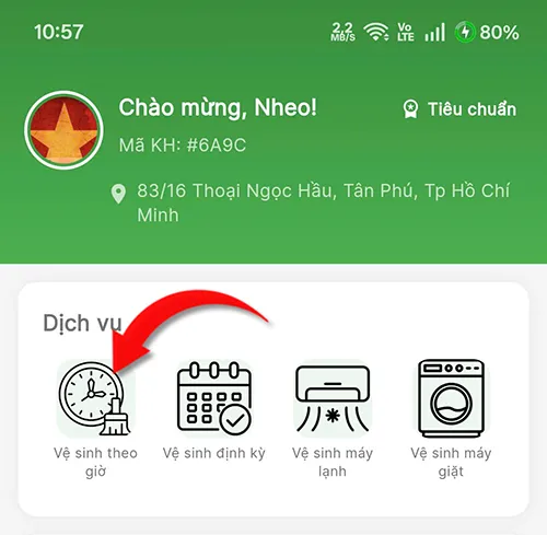 CHỌN DỊCH VỤ